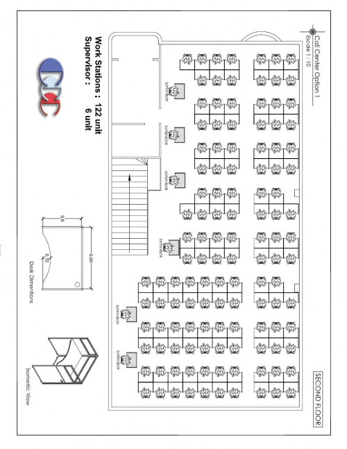 CALL CENTER FLOOR PLAN CENTRAL AMERICA